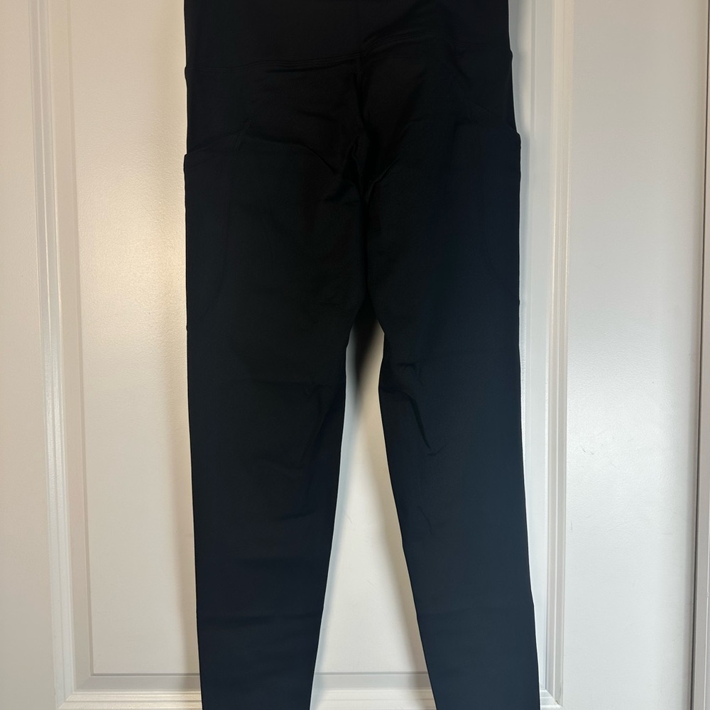 The Gym People Black High‑Waist Performance Leggings / Active Pants — Medium - Picture 9 of 11